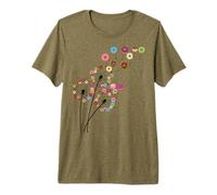Dandelion Donut Flower Donut Tree Premium T-Shirt