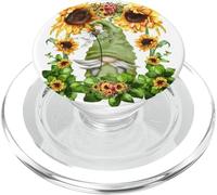 Dandelion Flower Floral Pattern For Women Cute Spring Gnome PopSockets PopGrip for MagSafe