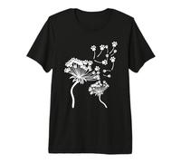 Dandelion Garden Flower Gardeners Dog Paws Premium T-Shirt