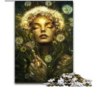 Dandelion Girl 1000 Pieces Jigsaw Puzzle For Adults Teens, for Age 14+ Fun Games Fun Activities at Home, Birthday Gifts, Travel Gifts (26x38cm)