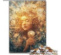 Dandelion Girl 1000 Pieces Jigsaw Puzzles For Teens And Adults, Stress Reliever Staycation Kill Time Parent-child Interaction (50x75cm)