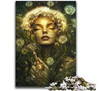 Dandelion Girl Jigsaw Puzzles 2000 Pieces for Adults Teens,Decompressing Intellectual Educational Toy Great Gifts And Toys (70X100cm)