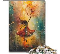 Dandelion Girl Jigsaw Puzzles for Adults 1000 Pieces, Stress Reliever Difficult Challenge for Home Decoration for 14+ (size 50x75cm)