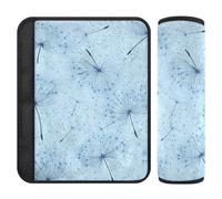 Dandelion Glory Blue 2 Pack carseat Strap Pads Release Stress to Your Neck and Shoulders for Backpack funda para cinturón de carro