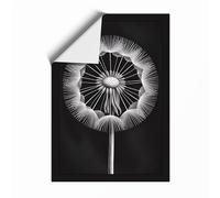 Dandelion in Detail Botanical Unframed Wall Art Print A2 (59.4×42cm), Wall Decor for Living Room, Bedroom, Office & Home, Art Gift
