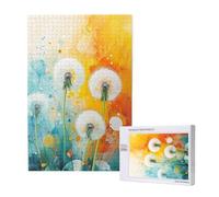 Dandelion Jigsaw Puzzles for Adults 120, Color Puzzles for Adults Wooden, Funny/Difficult/Impossible/Challenging Decompression Games, As a Birthday for Women and Men M-1697