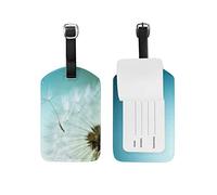 Dandelion Luggage Tags Leather Travel Suitcase Baggage Tag 1 Piece