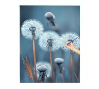 Dandelion Paint by Numbers Kits, Paint by Numbers for Adults Modern, DIY Arts and Crafts for Kids, Canvas Oil Painting Kit for Gifts, Hobbies for Adults Women, Christmas Decorations, 30x40cm Q-18