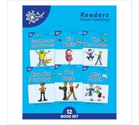 Dandelion Readers Vowel Spellings Level 2 USA: Decodable Books for Beginner Readers Vowel Teams: 1-12 (Phonic Books Decodables for Beginner and Emergent Readers: Level 2)