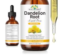 Dandelion Root Extract Drops,Natural Dandelion Root,60ml Organic Herbal Dandelion for Immune,Liver Detox and Cleans | Sugar & Alcohol-Free, 60ml