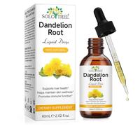 Dandelion Root Extract Liquid, Organic Dandelion Root Tincture, 100% Natural Herbal Dandelion Root Drops for Immune, Liver Detox and Cleans | Sugar & Alcohol-Free, 60ml