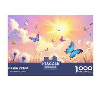 Dandelion Seed Art1000Pieces JigsawPuzzlesPlant KidsforAdult Challenging LargePiecePuzzles Age12+byth Challenging The Impossible Difficult Game Fun, Challenging 38x26cm/1000pcs