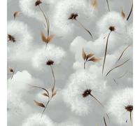 Dandelion Seed Head Peel and Stick Wallpaper Non-Woven Removable No Residue