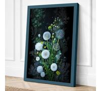 Dandelion Seed Heads Canvas Wall Art Print 36x24 Inch (91 x 61 cm)