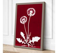 Dandelion Seed Heads Canvas Wall Art Print 36x24 Inch (91 x 61 cm)
