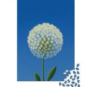 Dandelion Seeds Art Print Jigsaw Puzzles Puzzle for Adults Kids. 1000 Piece Impossible Challenge Toy Educational Games Home Decoration for Educational Games Gifts 52x38cm/1000pcs