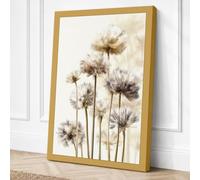 Dandelion Seeds Botanical Canvas Wall Art Print 30x20 Inch (76 x 51 cm)
