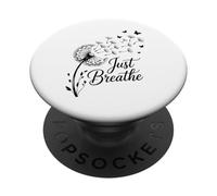 Dandelion Seeds Flying Butterflies Nature Calm PopSockets Adhesive PopGrip