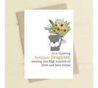 Dandelion Stationery A Blooming Fabulous Daughter Birthday Greeting Card Cards WW844