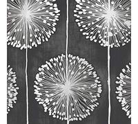 Dandelion Wallpaper Colour: Black