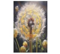 Dandelion Wooden Jigsaw Puzzles for Adults 1000 Pieces Jigsaw Puzzle For Kids Age 12 Educational Game Toys 78×53cm