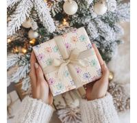 Dandelion Wrapping Paper Single Sheet - Colorful Botanical Floral Gift Wrap, Wildflower Pattern Paper Birthday Mother's Day Wedding Her Women - W201, Small Sheet - 30 x 40cm/ 11.8" x 15.7" inches