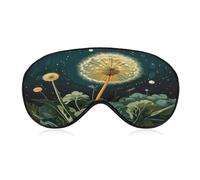 Dandelions at Night Sleep Mask Eye Mask Travel Eye Cover