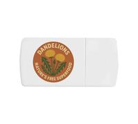 'Dandelions, Natures Free Superfood' Pill Box with Tablet Splitter (PI00035188)