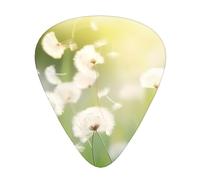 dandelions Patterned guitar picks - (thin/medium/thick) free to choose, suitable for all kinds of string instruments,