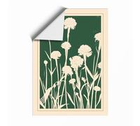 Dandelions Rising Botanical Unframed Wall Art Print A2 (59.4×42cm), Wall Decor for Living Room, Bedroom, Office & Home, Art Gift