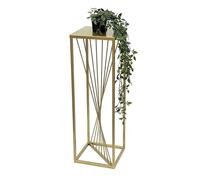 DanDiBo Metal Gold Square 70 cm Flower Stand/Plant Stool