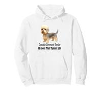Dandie Dinmont Terrier Dog All About That Topknot Life Pullover Hoodie