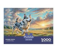 Dandie Dinmont Terrier Jigsaw Puzzles Puzzle for Adults Recycled Paper for Aduls 1000 Pieces Puzzle Fun And Challenging Family Game 52x38cm/1000pcs