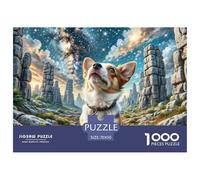 Dandie Dinmont Terrierjigsaw Puzzle Adult 1000 Piece Challenge, Impossible Hard Challenging Puzzle, Unique Christmas Toy Gifts for Boys/Girls, Adults And Kids Age 14+ 70x50cm/1000pcs