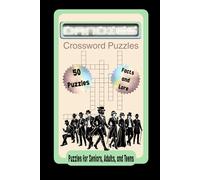Dandies Crossword Puzzles: Crossword Puzzles with Easy to Read Print about Dandies and the Dandy Subculture| 6x9 inches, 102 pages | 50 Puzzles + ... Gift for Vacations, Holidays, and Relaxation