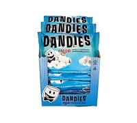 Dandies Vegan Vanilla Flavoured Marshmallows Multipack - 12 x 200g Bags | Vegetarian Friendly | Gluten Free | Non-GMO | No Artificial Flavours Or Colours | Kosher | Allergen Free | Plant Based Snack