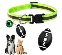 Dandin Cat Tracker, Cat Tracker Collar with No Monthly Fees, Mini Pet Tracker for Cats and Dogs, Dog Tracker, GPS Tracker Compatible with iOS, Worldwide Location Tracking, Luggage Tracking