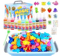 Dandin Magic Water Elf Kit, Aqua Fairy Water Gel Kit for Kids, Creative Squishy Maker Toy, DIY Art & Crafts Set, Holiday Family Party Favors Birthday Gift