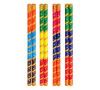 Dandiya Sticks Wooden Stick Multicolour Bandhani Traditional Dandiya Dance Sticks for Navratri Raas Garba Festival Indian Special Navaratri Occasion Celebration