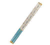 Dandiya Sticks Wooden Stick Multicolour Traditional Sankheda Dandiya Dance Sticks for Navratri Raas Garba Festival Indian Special Navaratri Occasion Celebration (Blue)
