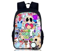 Dandy Backpack for School, Anime School Bag Dandy Printed School Backpack Cartoon Waterproof Capacity School Bag for Nursery Kids Teenage Girls Little Girls
