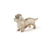 Dandy Dinmont terrier dog figure made in UK (japan import)