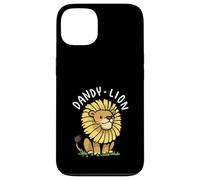 Dandy Lion Pun Cute Dandelion Lion Cartoon Case for iPhone 13