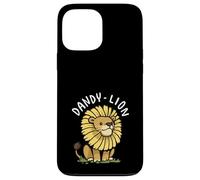 Dandy Lion Pun Cute Dandelion Lion Cartoon Case for iPhone 13 Pro Max