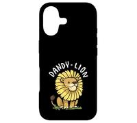 Dandy Lion Pun Cute Dandelion Lion Cartoon Case for iPhone 17