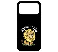 Dandy Lion Pun Cute Dandelion Lion Cartoon Case for iPhone 17 Pro Max