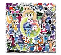 Dandys Figures Stickers, 100 Dandys Vinyl Waterproof Sticker Decals for Party, Water Bottle Scrapbook Laptop Skateboard Computer for Teens Fans