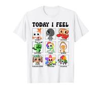 Dandy's Toons Kids World Characters | Today I Feel Panels T-Shirt