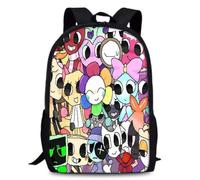 Dandy's World 15 Inch Kids Backpack, 15L Lightweight School Bookbag with Ergonomic Support for School, Travel and Conventions (B)