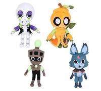 Dandy'S World Plush Toy Soft Stuffed Animal Cute Dandy'S World Plushies For Fans Adorable Dandy World Plush Birthday Presents And Stocking Stuffers (E 4PCS)